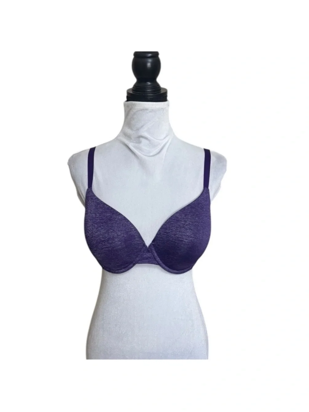 Victoria’s Secret purple Uplift Semi Demi bra lingerie sexy bra size 36DD - Picture 3 of 14
